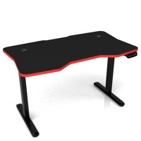Стол DX CARBON LITE ELECTRIC ECO PRO Черный с красной кромкой