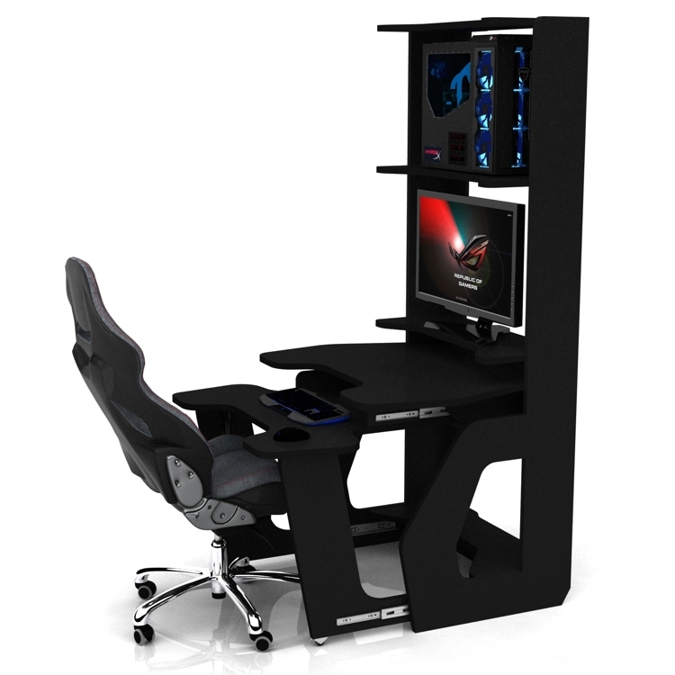 Стол DX TURBO BLACK Черный